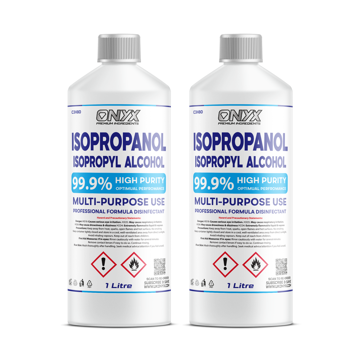 Isopropyl Alcohol 99.9% (IPA) - Advanced A-Grade Cleaning Alcohol