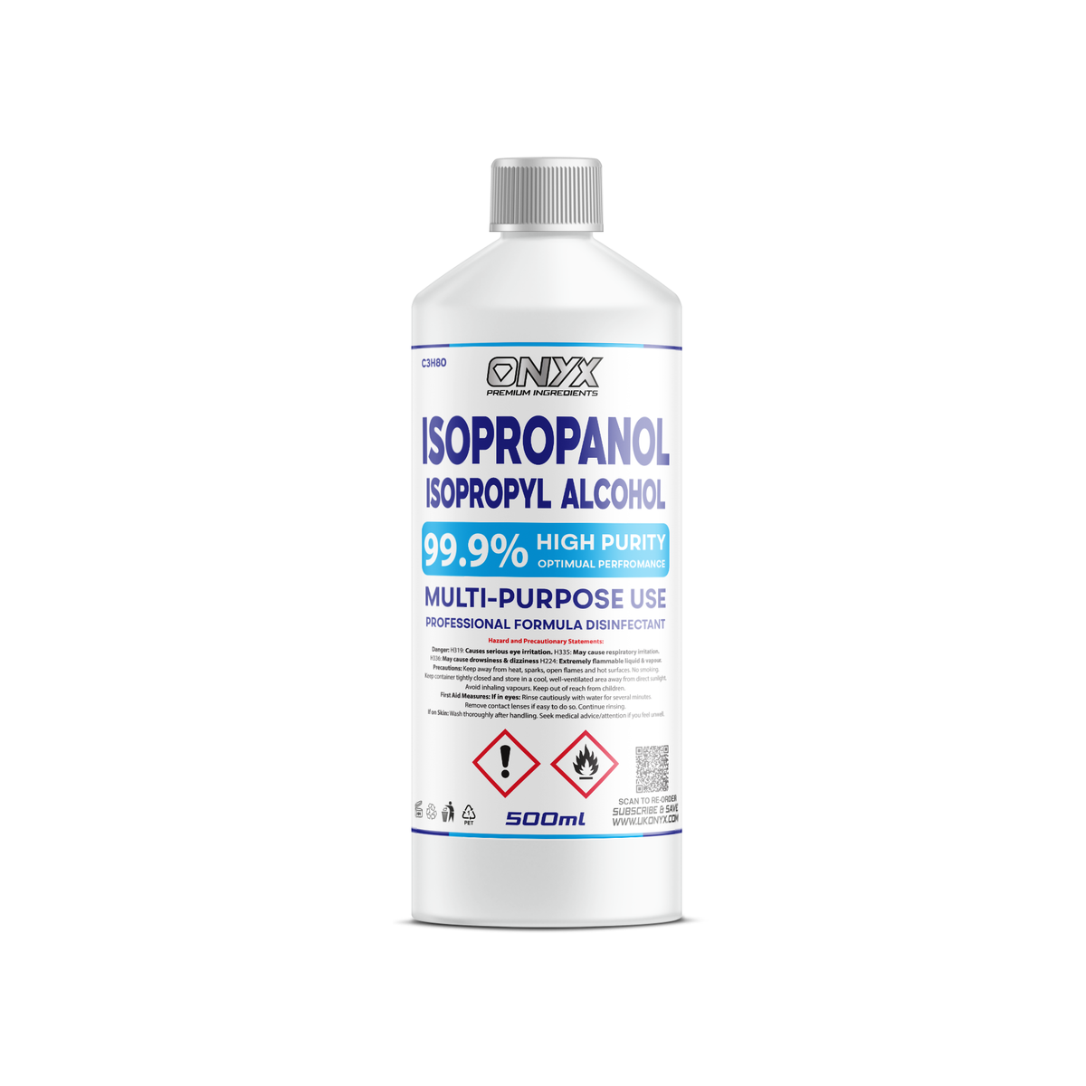 Isopropyl Alcohol 99.9% (IPA) - Advanced A-Grade Cleaning Alcohol