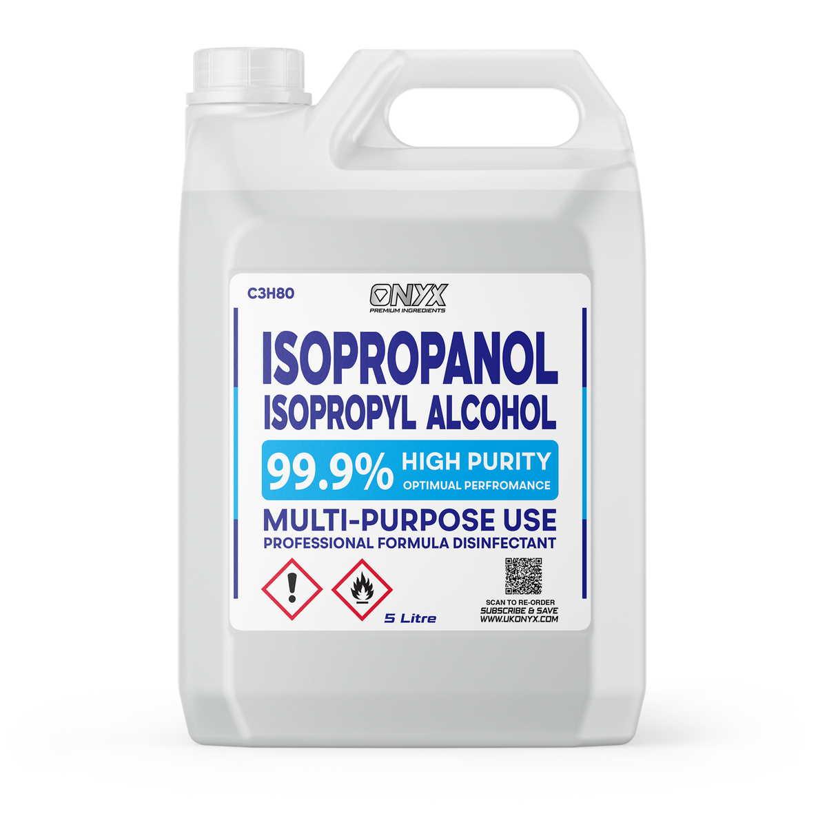 Isopropyl Alcohol 99.9% (IPA) | 100ml to 20L