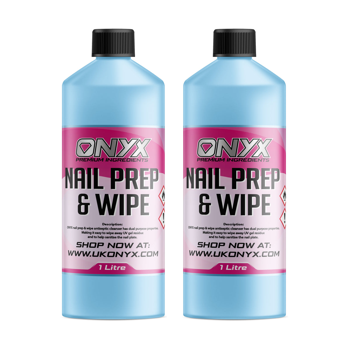 Nail Prep & Wipe Nail Cleansing Solution Professional Salon Range